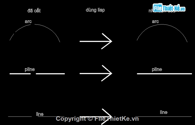 Thiết kế,Thiết kế đồ họa,Lisp nối đường công,lisp đường thẳng